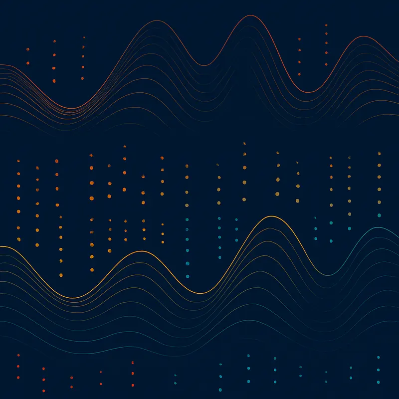 Timeseries and dots