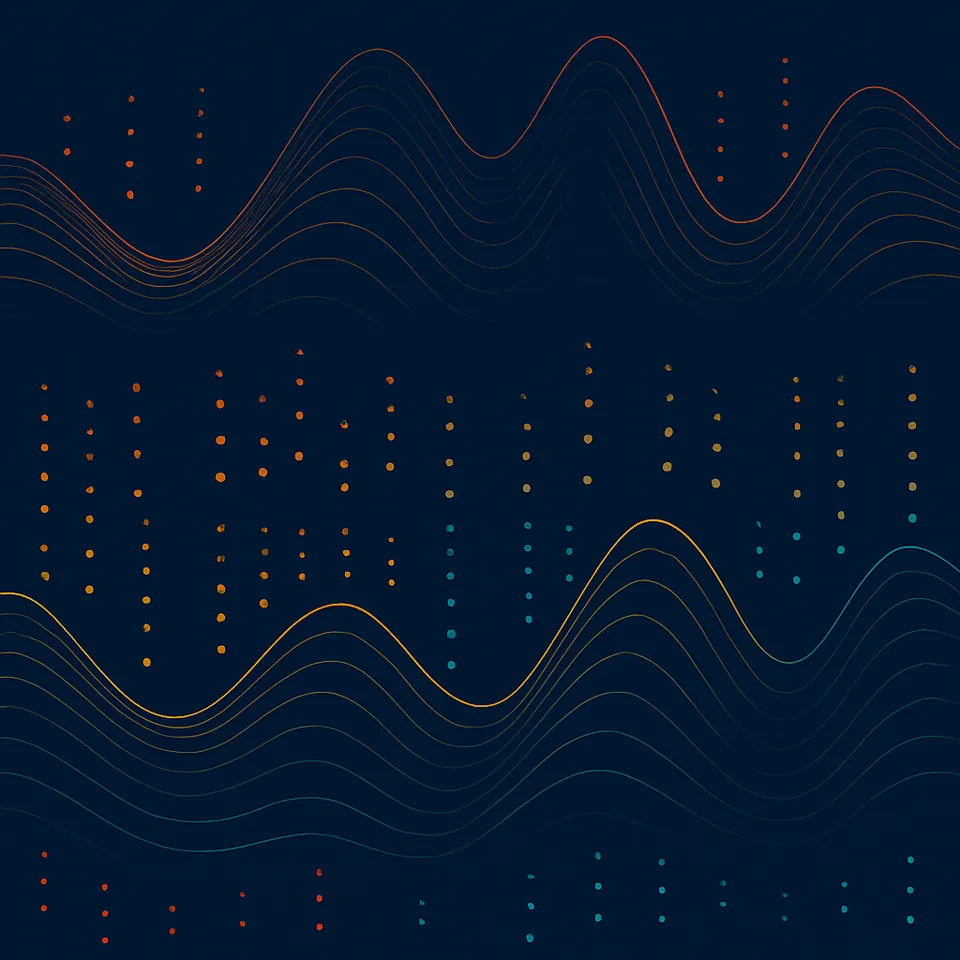 Timeseries and dots